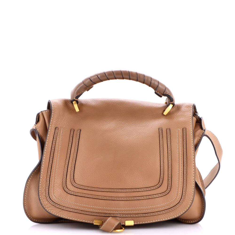 Chloe Medium Marcie Top Handle Bag Leather